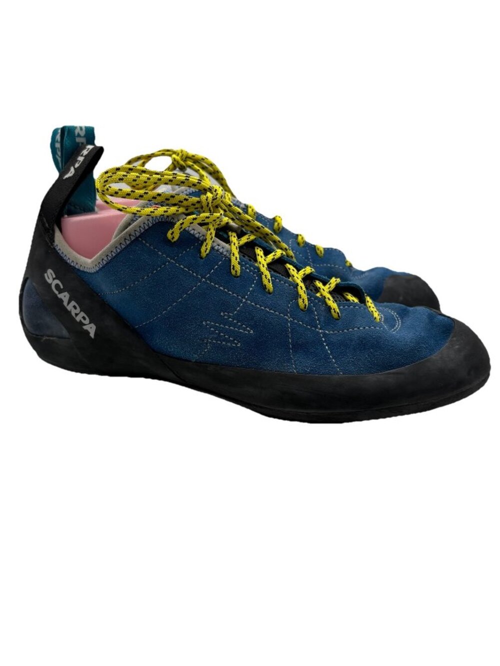 Scarpa-Helix Hyper Blue Climbing Shoes Men Size US 11.5
